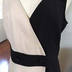 Modcloth Cream and Black dress